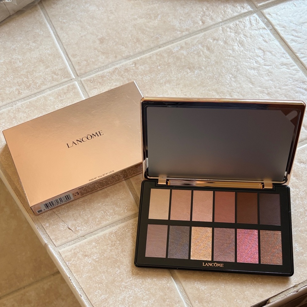 Lancome Eyeshadow Palette - Diverse Brown, Pink, Gold Shades